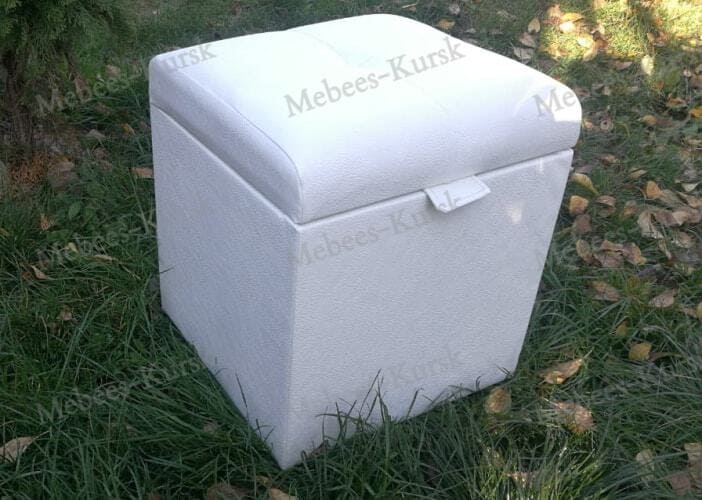 Мебис-Курск, перетяжка пуфа-2